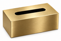 Brushed Gold Tissue Box