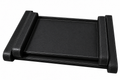 Black Leather-Look Serving Tray Set