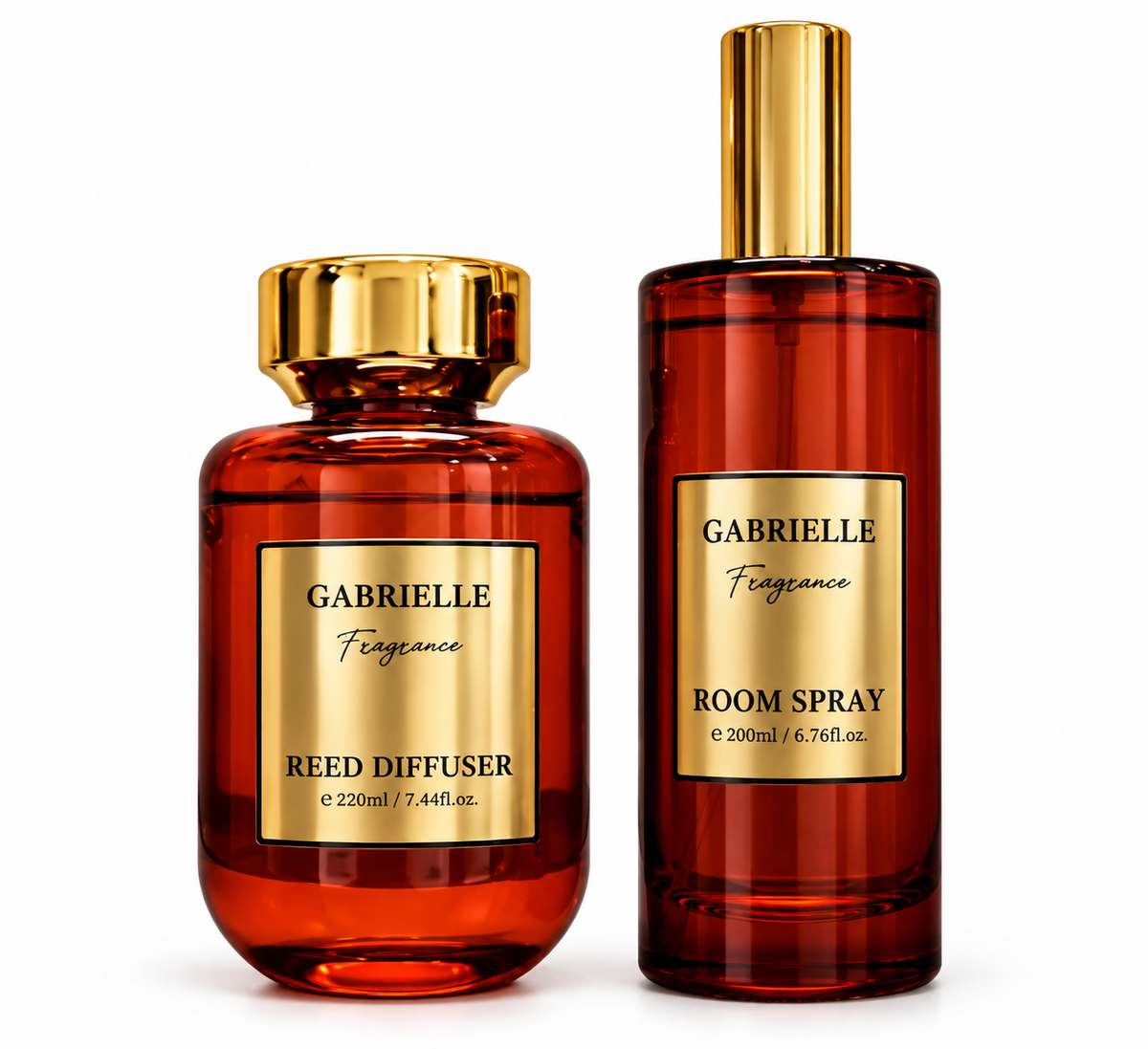 Gabrielle Fragrance Duo – Reed Diffuser & Room Spray
