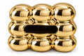 Gold Bubble Tissue Box