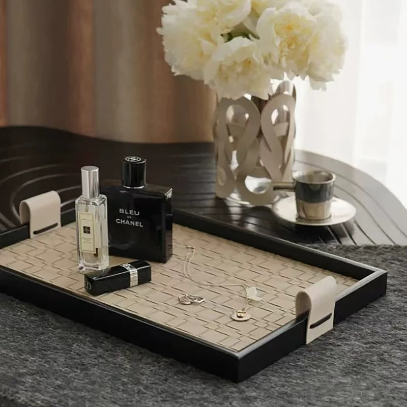 Black Modern tray set
