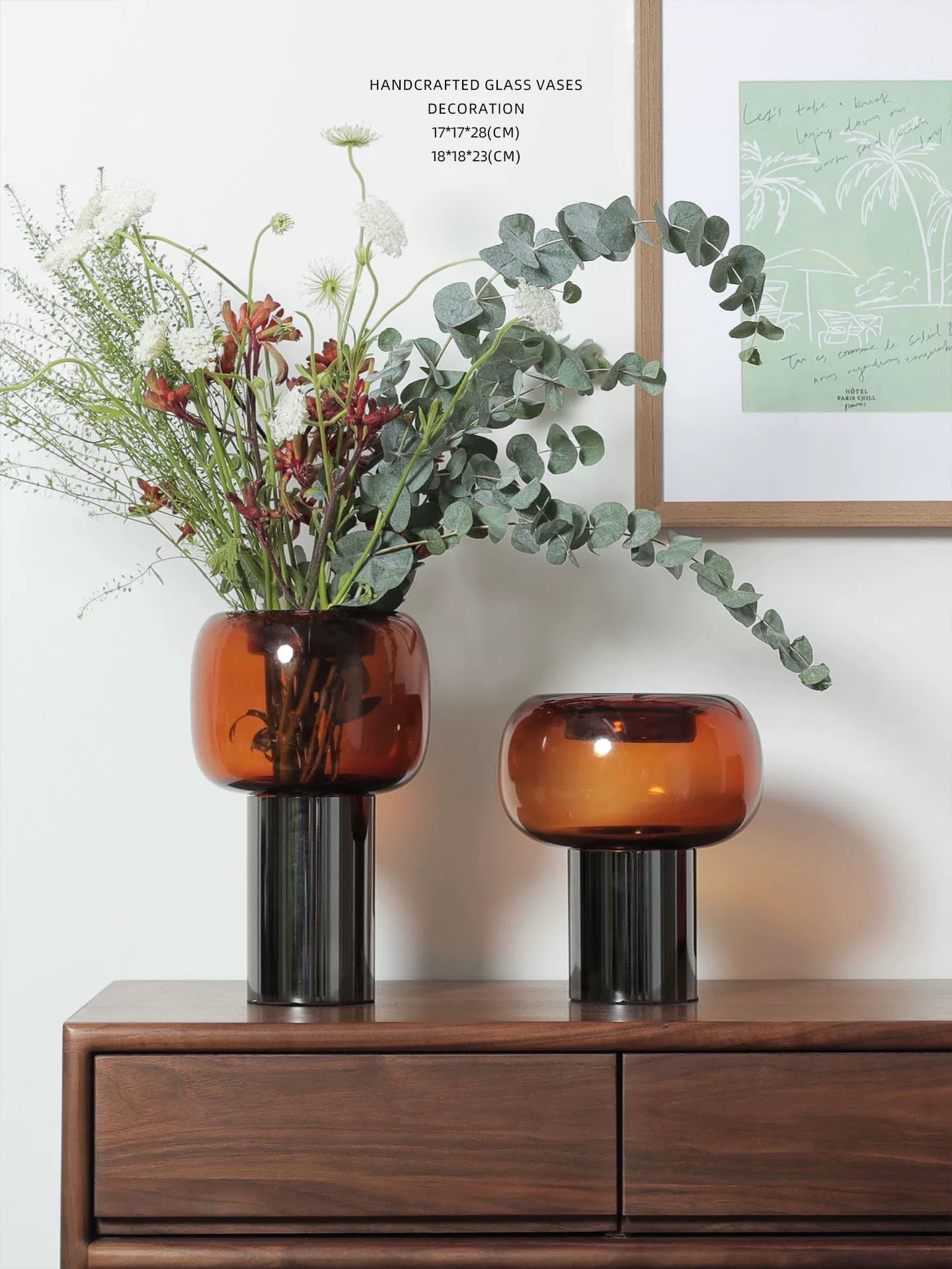 Glass vase