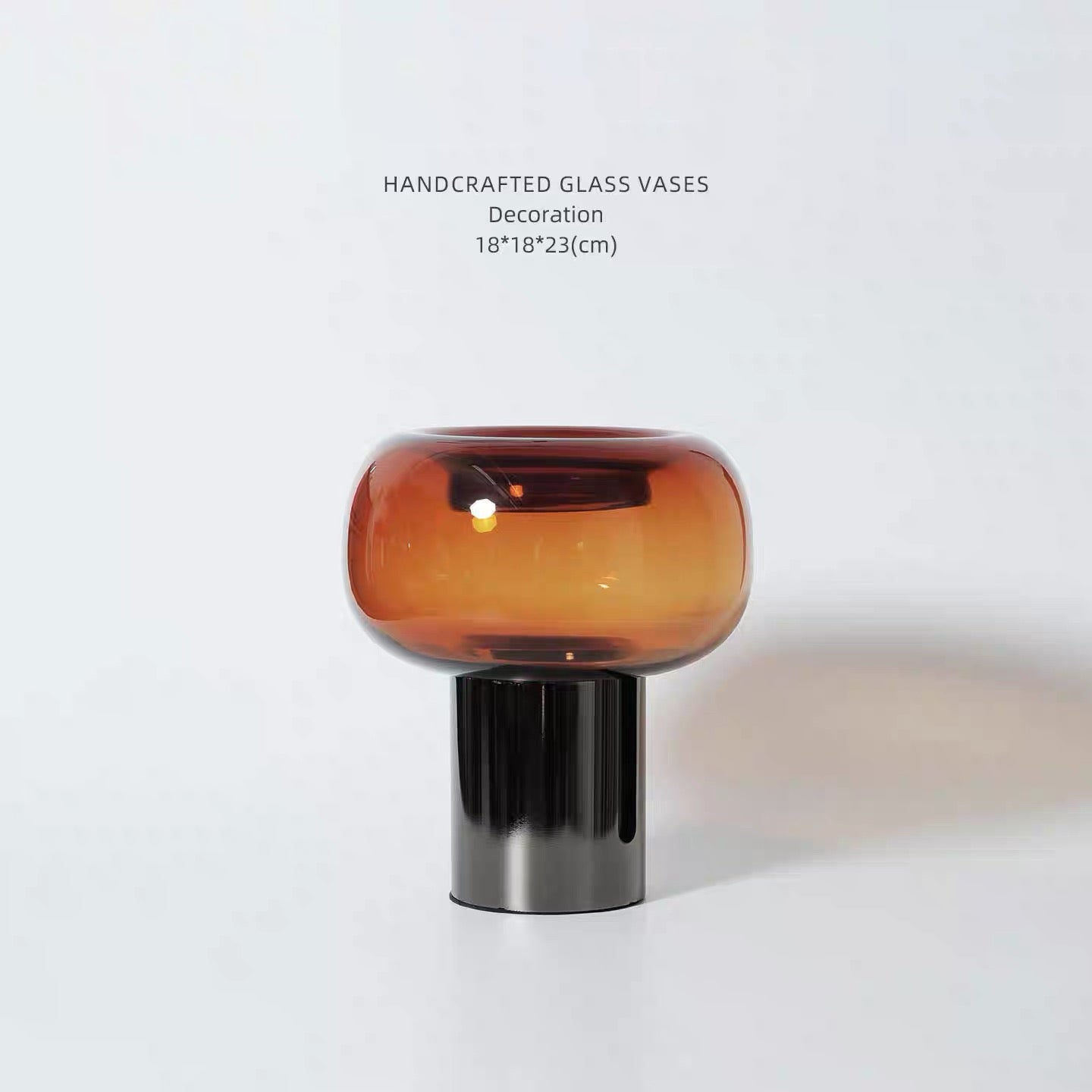 Glass vase