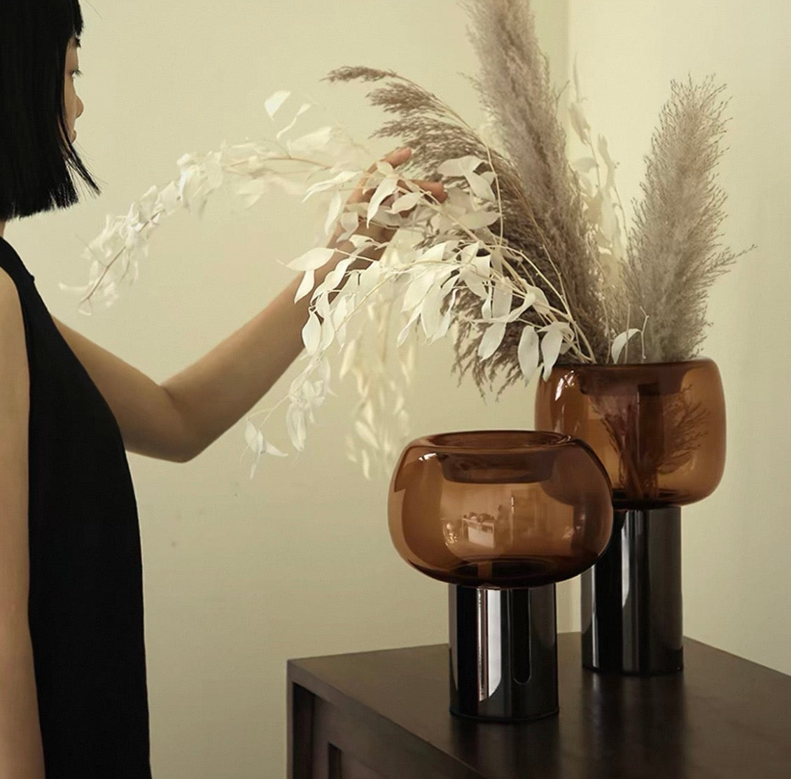 Glass vase
