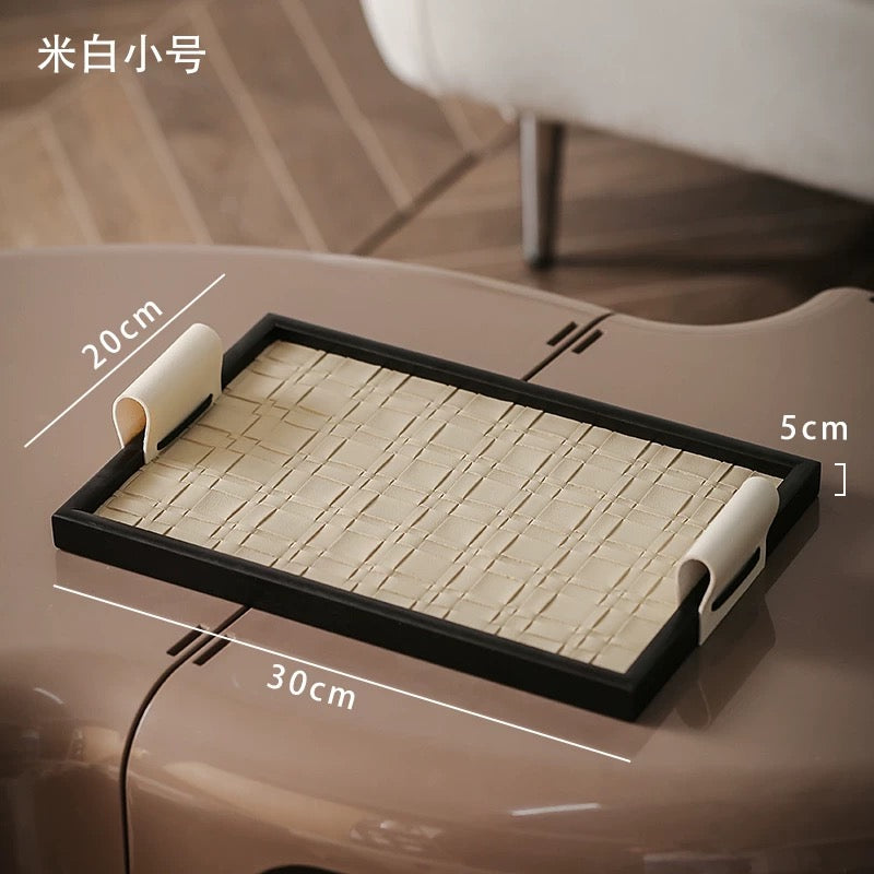 Black Modern tray set