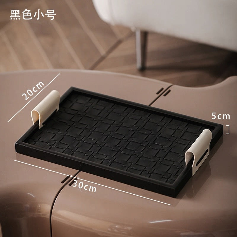 Black Modern tray set
