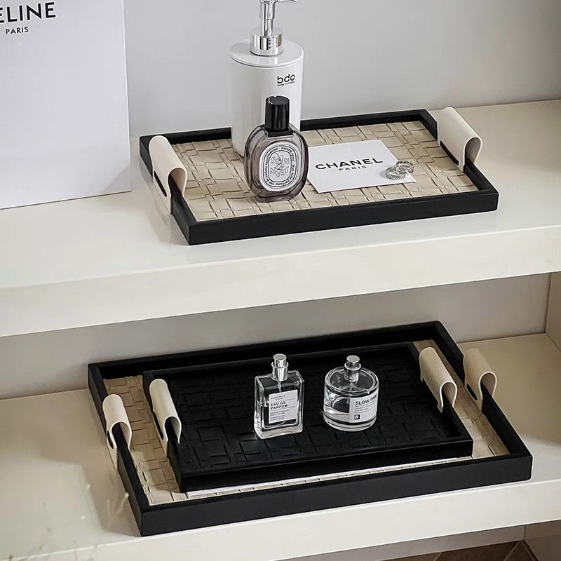Black Modern tray set