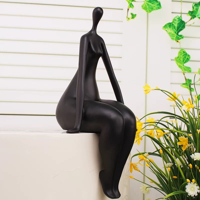 A Sitting girl