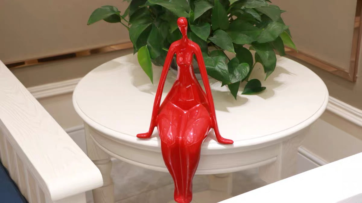A Sitting girl