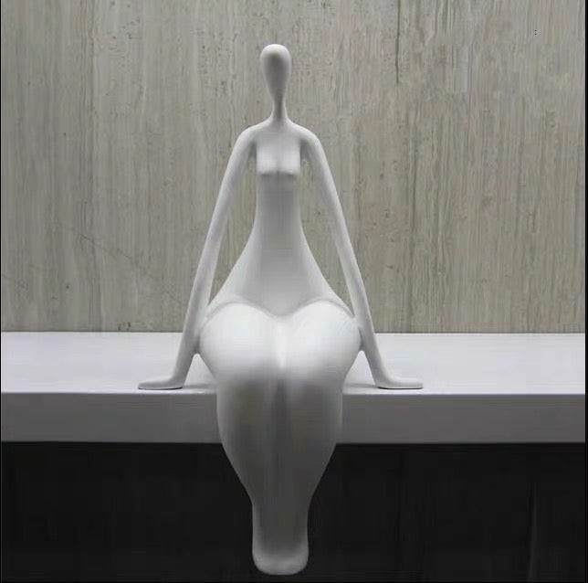 A Sitting girl