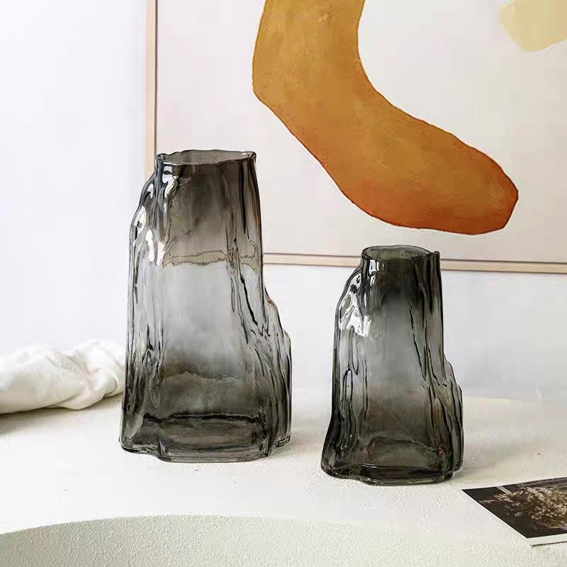 Glass vase set