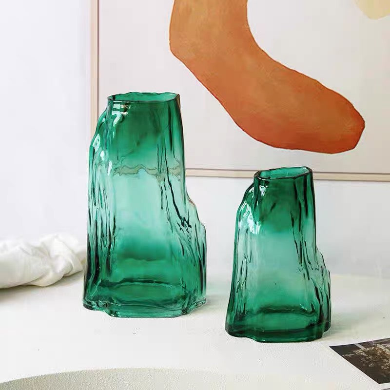 Glass vase set