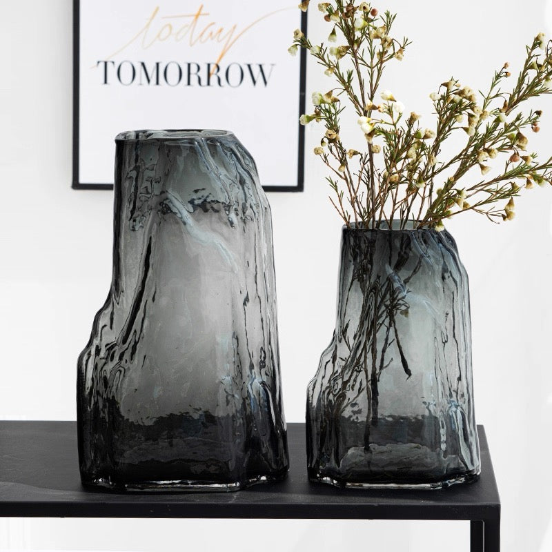 Glass vase set