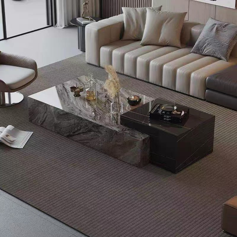 Marble coffee table