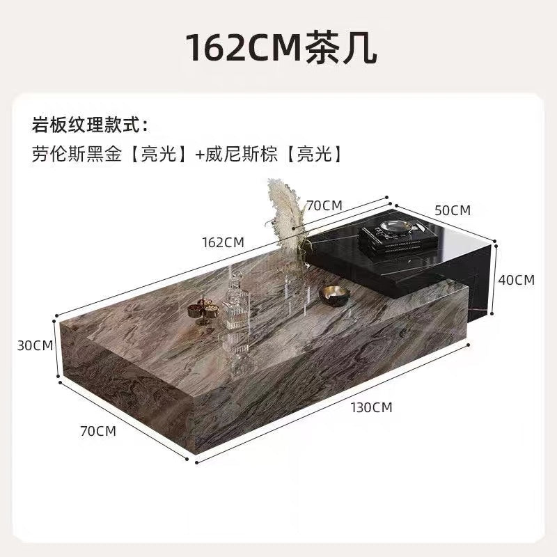 Marble coffee table