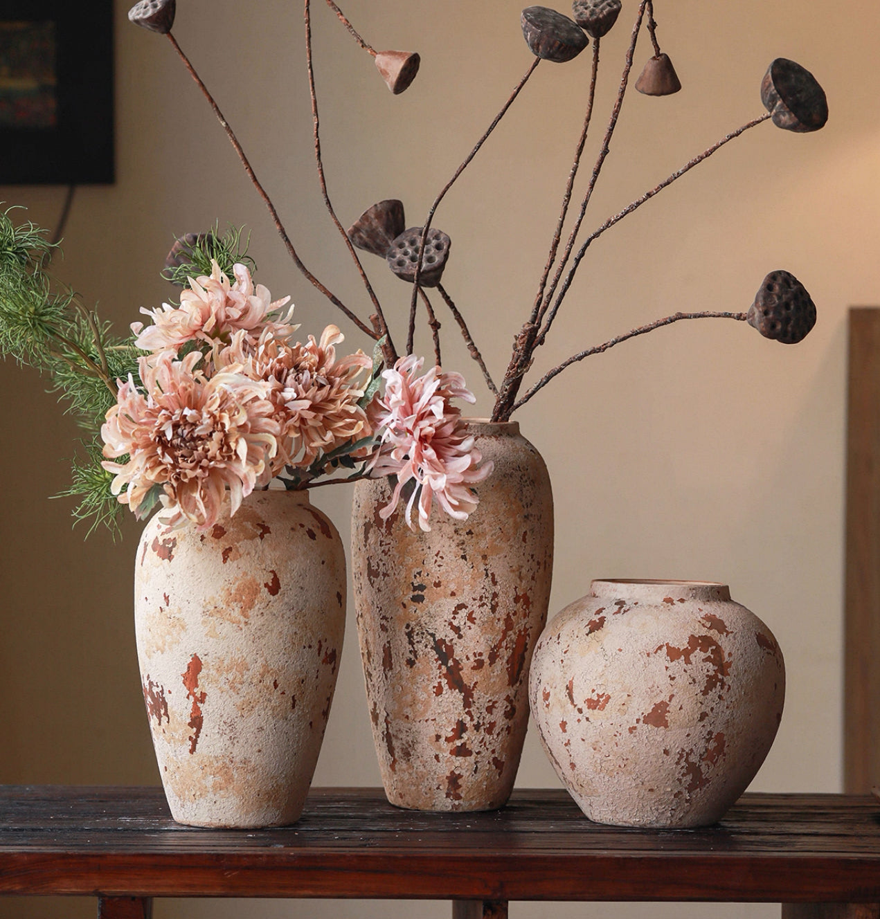Boho vase set