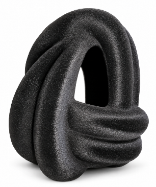 Charcoal Arch Sculptural Accent