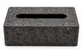 Textured Stone Tissue Box