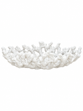 White Coral-Inspired Decorative Bowl